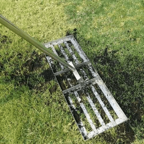 Lawn Lute 92cm (36 in) Stainless Steel Lawn Levelling Rake: image 4